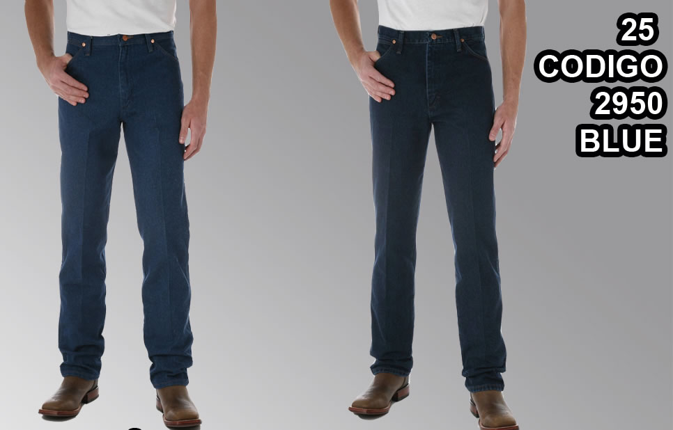 MENS PANTS 25 CODIGO 2950 BLUE