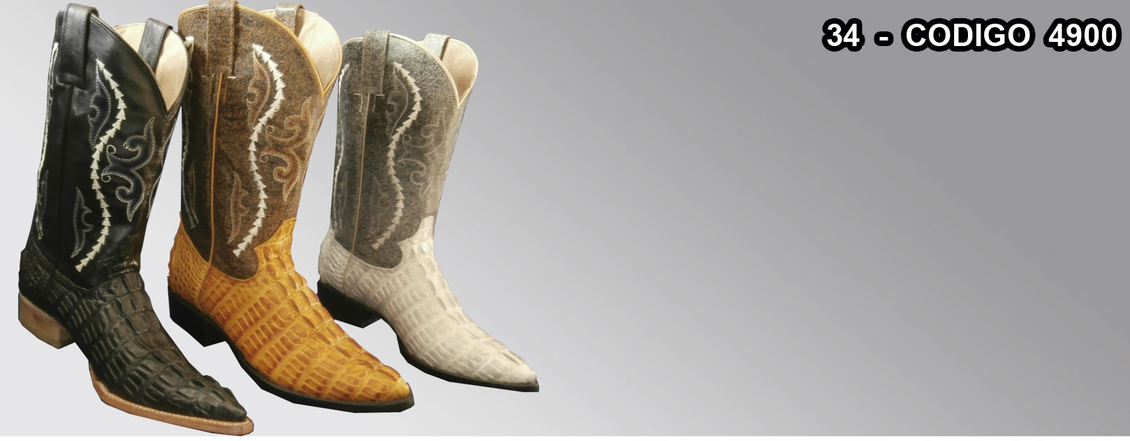 MENS BOOTS 34 CODIGO 4900