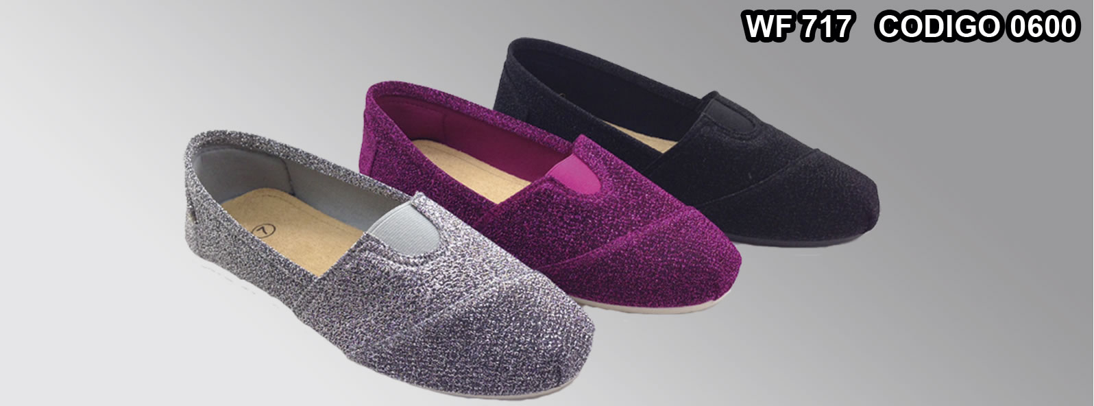 WOMEN SHOES CODIGO 0600 WF 717
