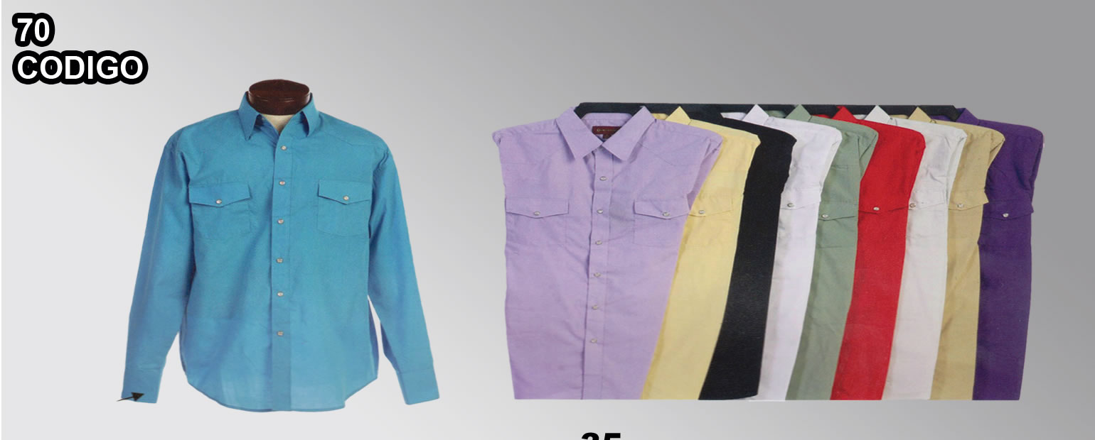 CAMISAS CODIGO 70