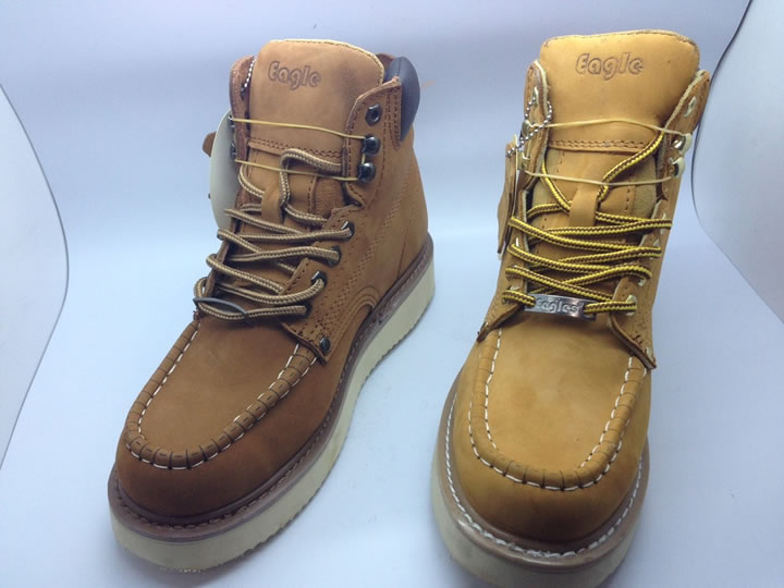 628 WORK  BOOTS  TAN AND BROWN