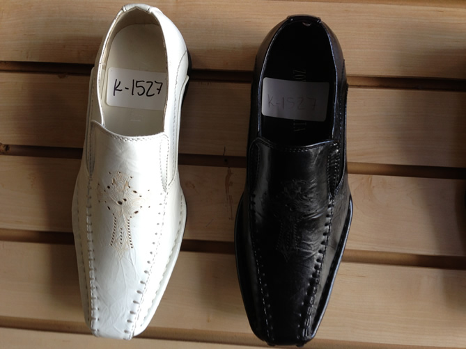 MENS SHOES BLACK WHITE